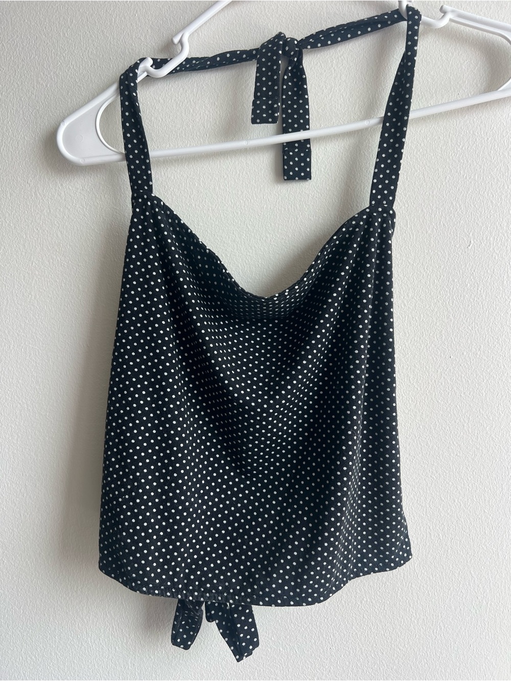 Edikted Polka Dot Halter Top
